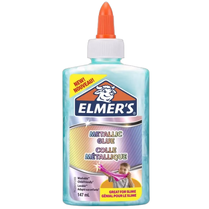 Elmer's Flytande Lim Metallic 147 ml (Blå/Turkos)