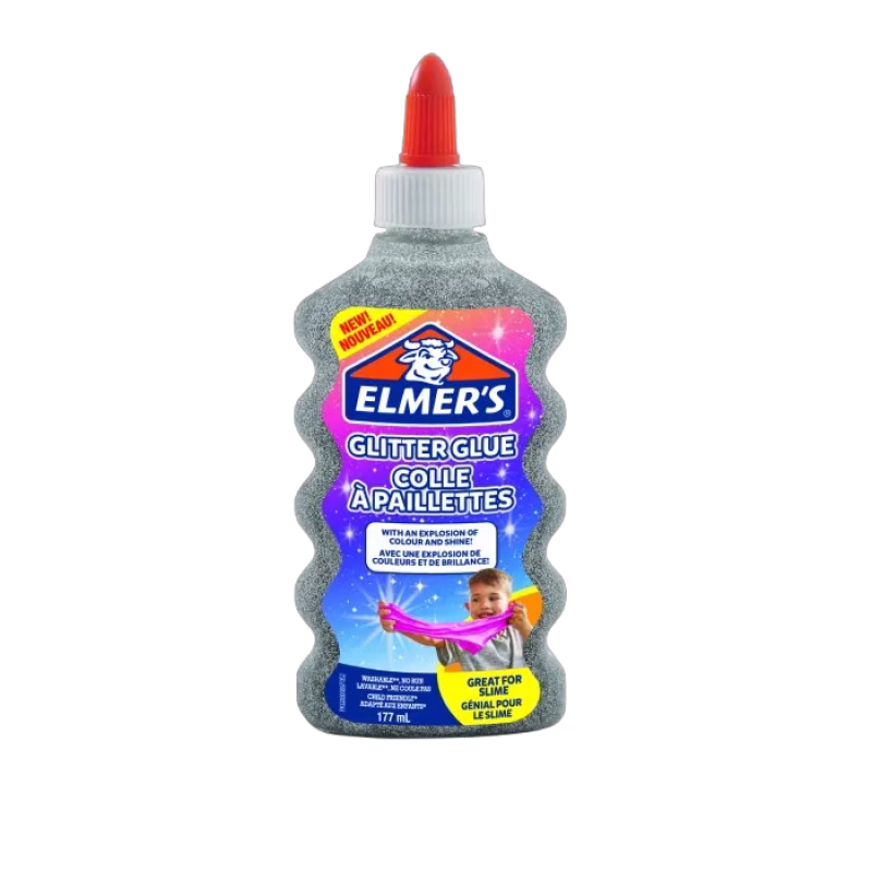 Elmer's Glitterlim 177 ml (Silver)