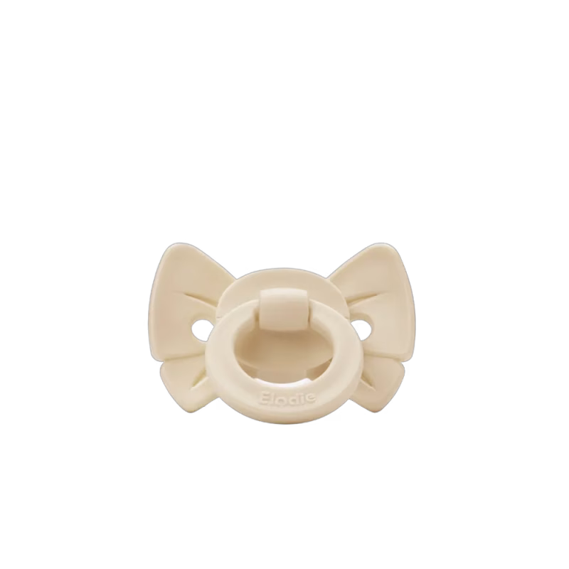 Elodie Binky Bow Oat White