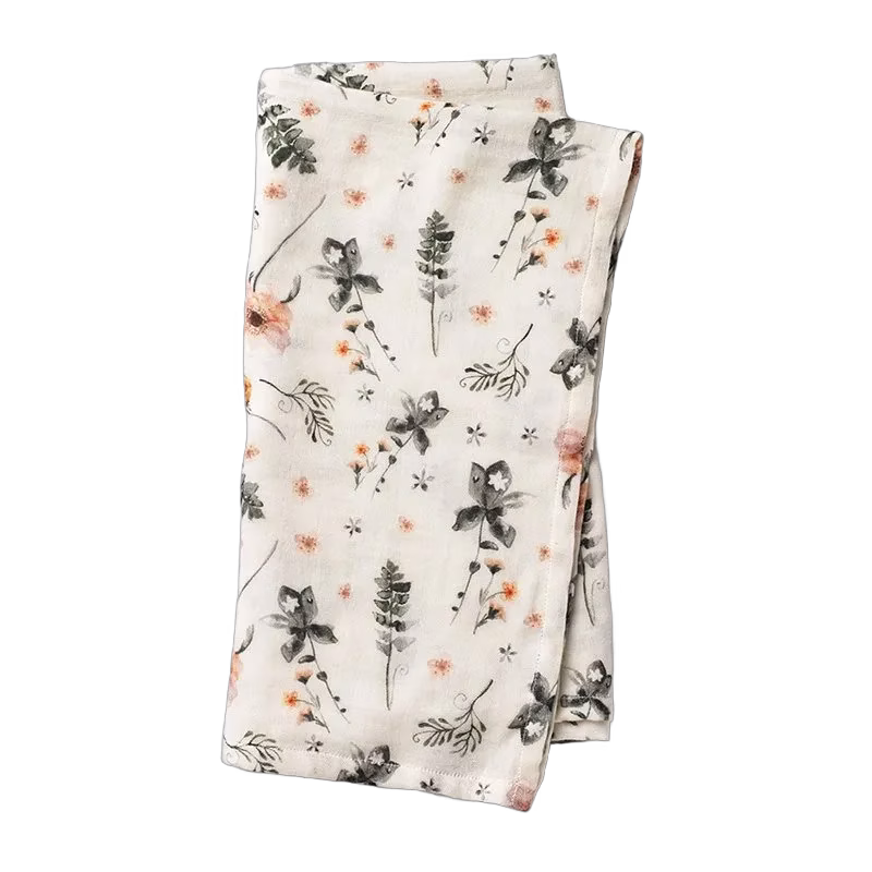 Elodie Details bamboo muslin blanket 1-p, Meadow Blossom