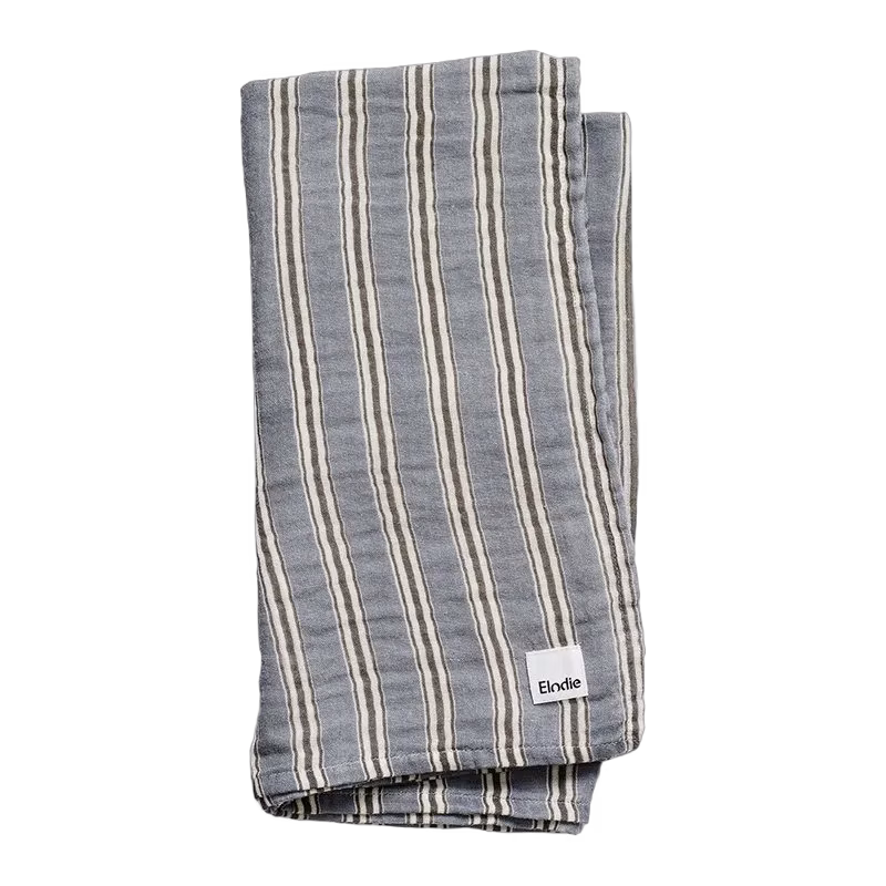 Elodie Details bamboo muslin blanket 1-p, sandy stripe