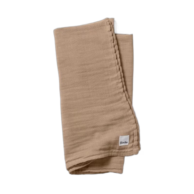 Elodie Details bamboo muslin blanket 1-p, soft terracotta