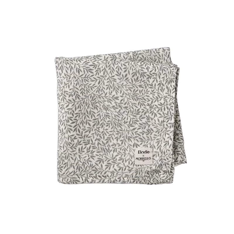 Elodie Details bamboo muslin blanket 1-p, William Morris standen