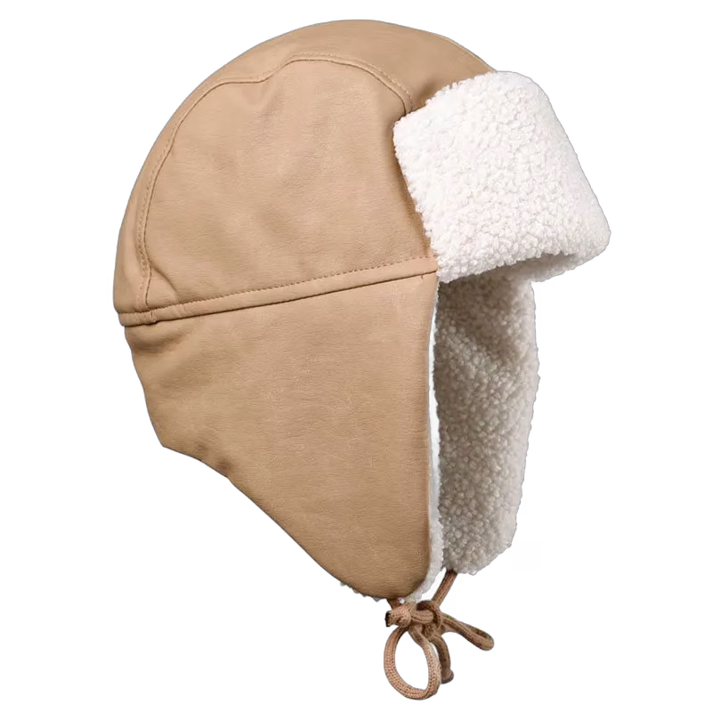 Elodie Details cap mössa Aviator Brown 6-12 mån