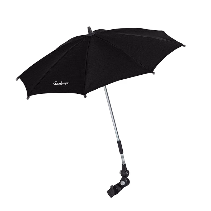 Emmaljunga parasoll, urban black, Urban Black