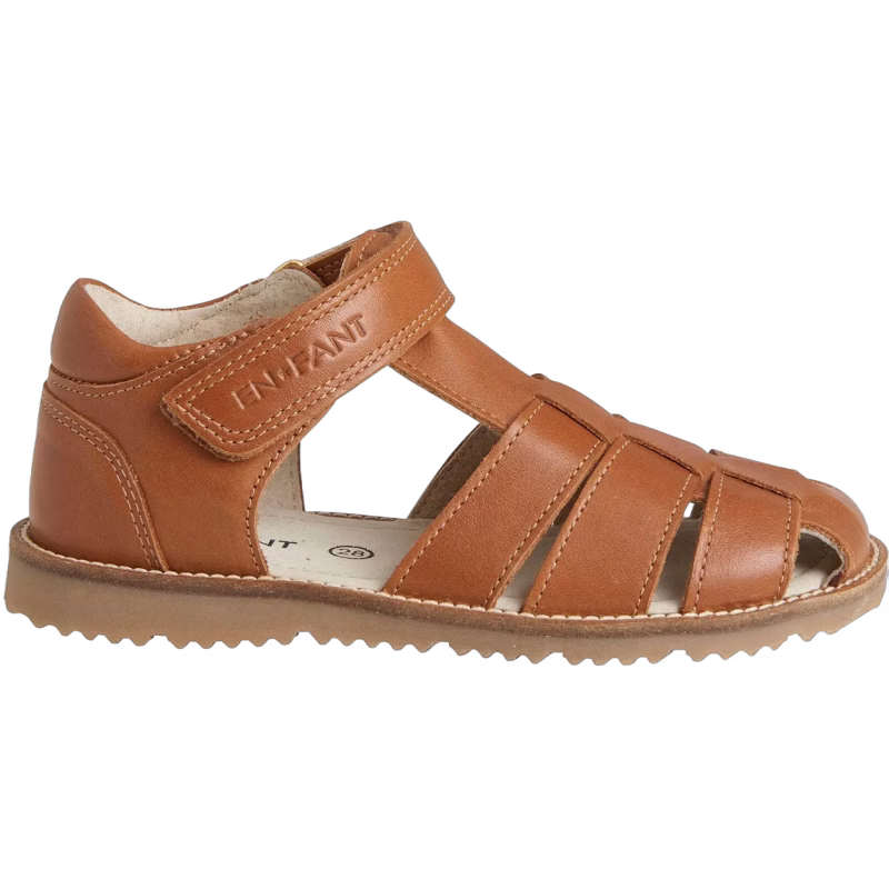 EN FANT Classic Sandaler, Leather Brown, 24
