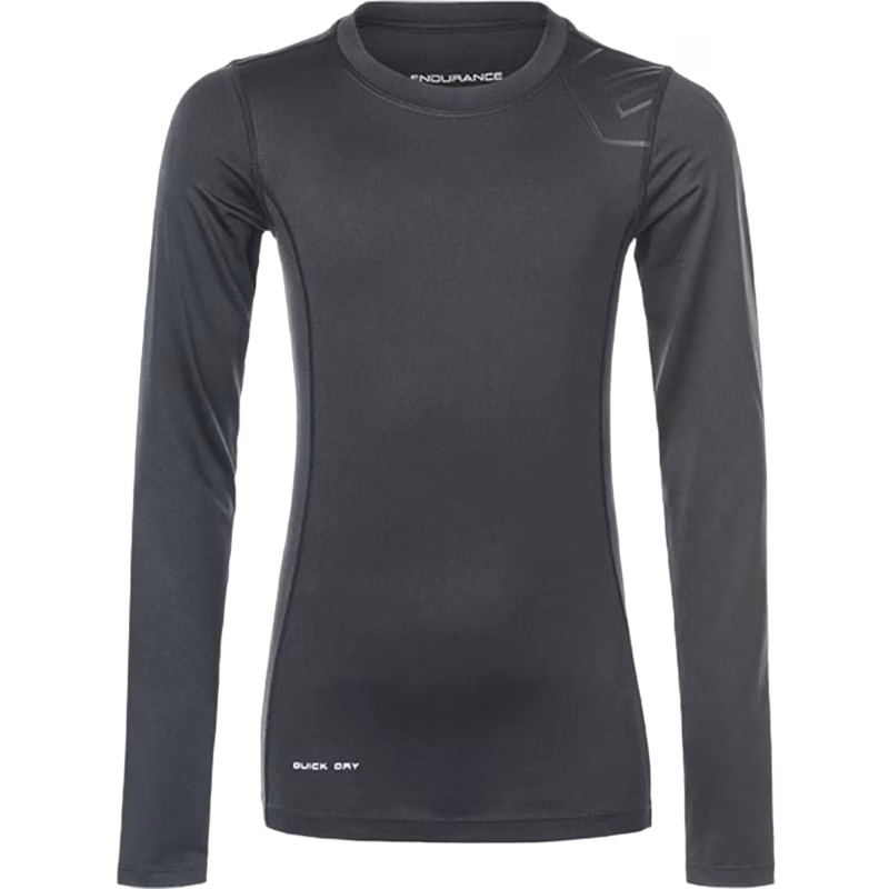 Endurance Leba Långärmad T-Shirt, Black 8 år