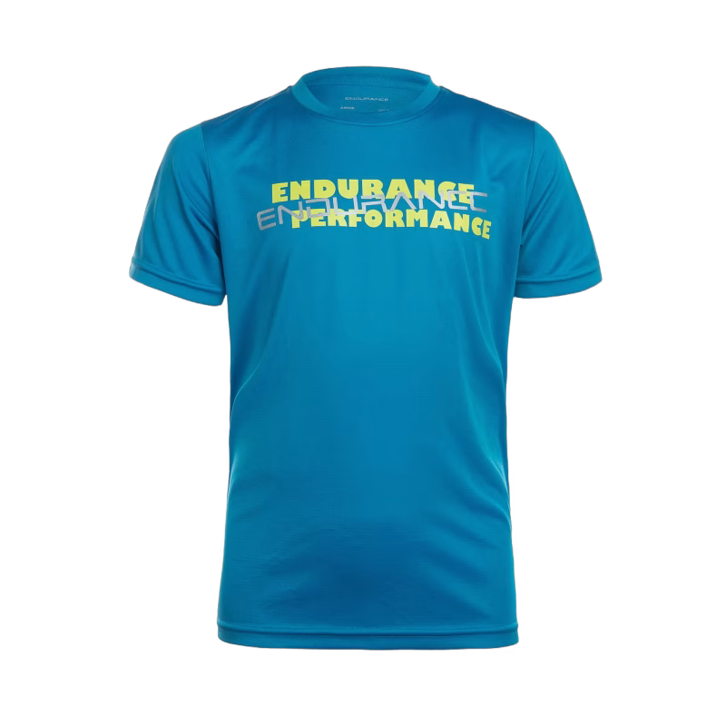 Endurance Vernon Performance T-Shirt, French Blue 10 år