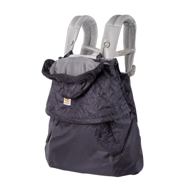 Ergobaby Överdrag till Bärsele All Weather Charcoal / Black