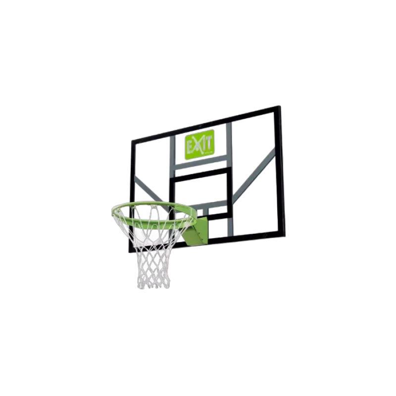 EXIT Galaxy Basketkorg med dunkring och nät (Grön/svart)