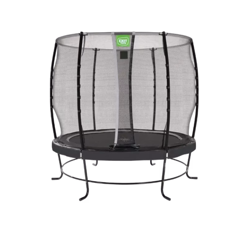 EXIT Lotus Classic Studsmatta med säkerhetsnät 253 cm (Svart)