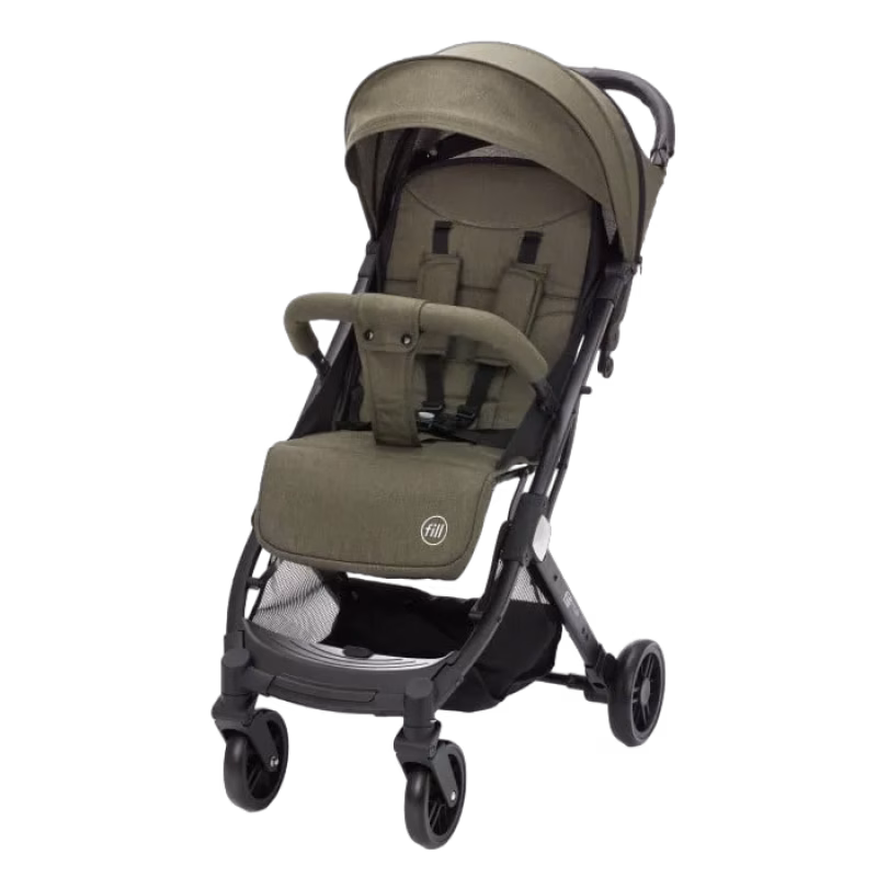 Fillikid Styler Resevagn (Oliv Melange)