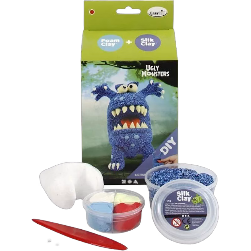 Foam Clay Funny Friends Monster, Blå