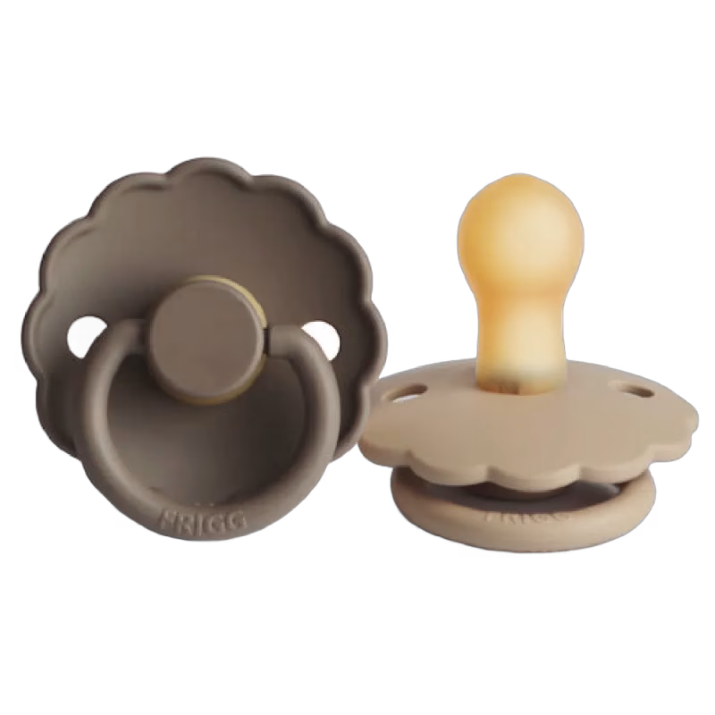 FRIGG Napp Daisy Latex 2-pack Croissant/Portobello