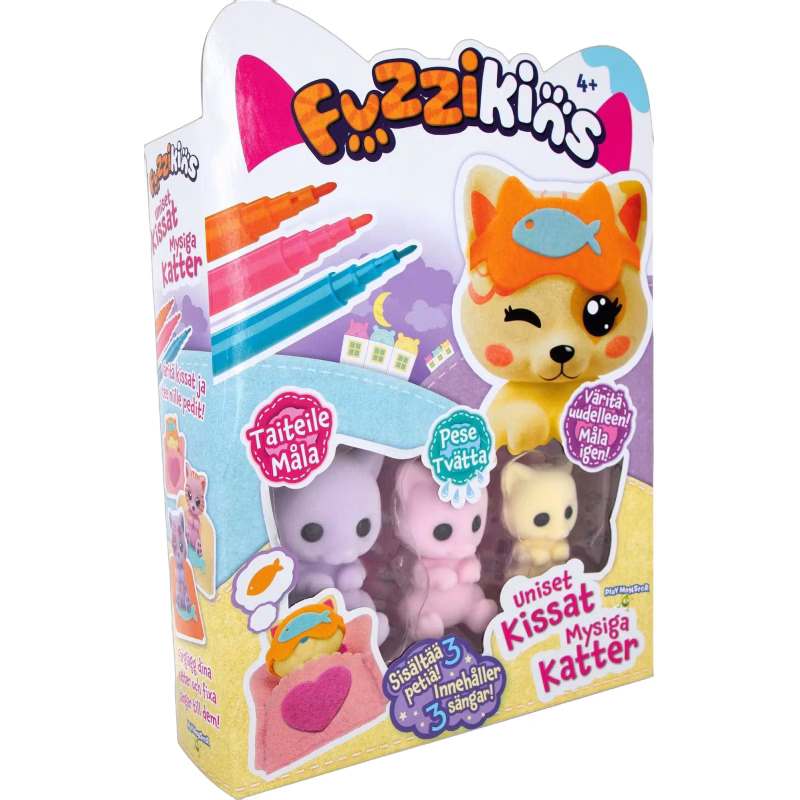 Fuzzikins Pysselset Mysiga Katter