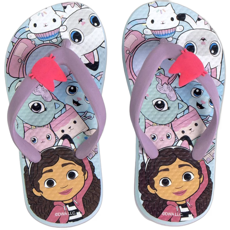 Gabby's Dollhouse Flip-flops, 24-25