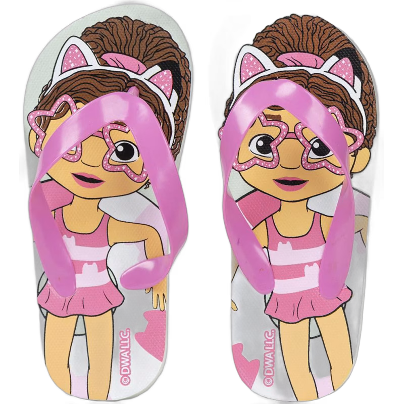 Gabby's Dollhouse Flip-flops, Rosa, 28-29