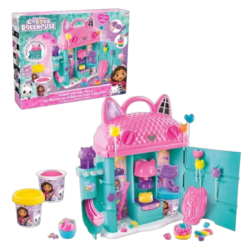 Gabby's Dollhouse Lekset med leklera