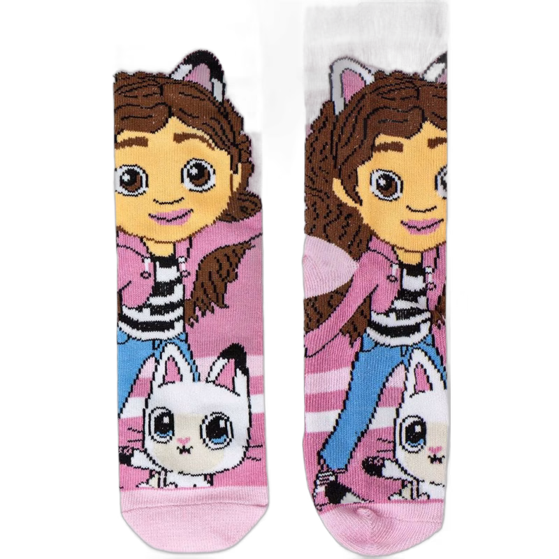 Gabby's Dollhouse Strumpor 4-pack, Rosa, 23-26