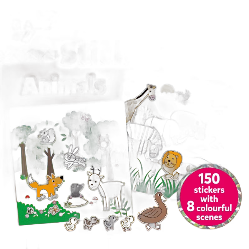 Galt Stickerbok Djur