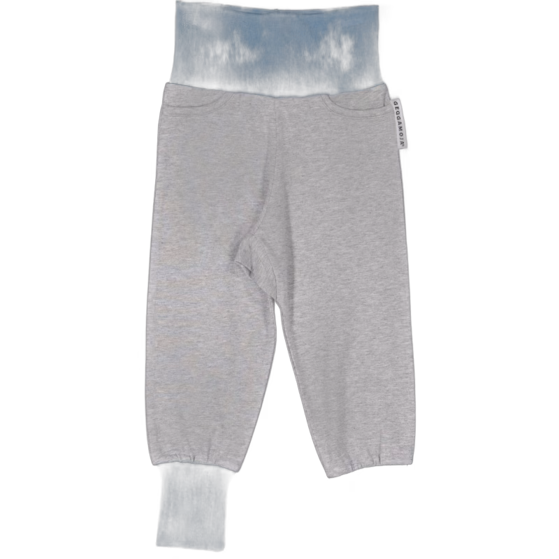 Geggamoja Byxor, Grey Melange, 62-68