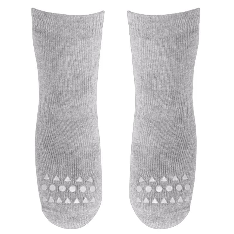 GoBabyGo Halksäkra Strumpor Grey Melange