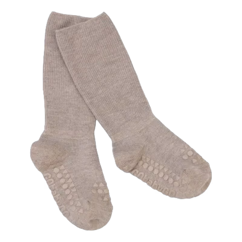 GoBabyGo Halkstrumpor Bambu Sand