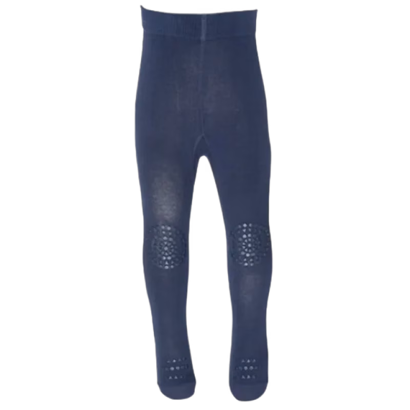 GoBabyGo Kryp Strumpbyxor Bomull Navy Blue