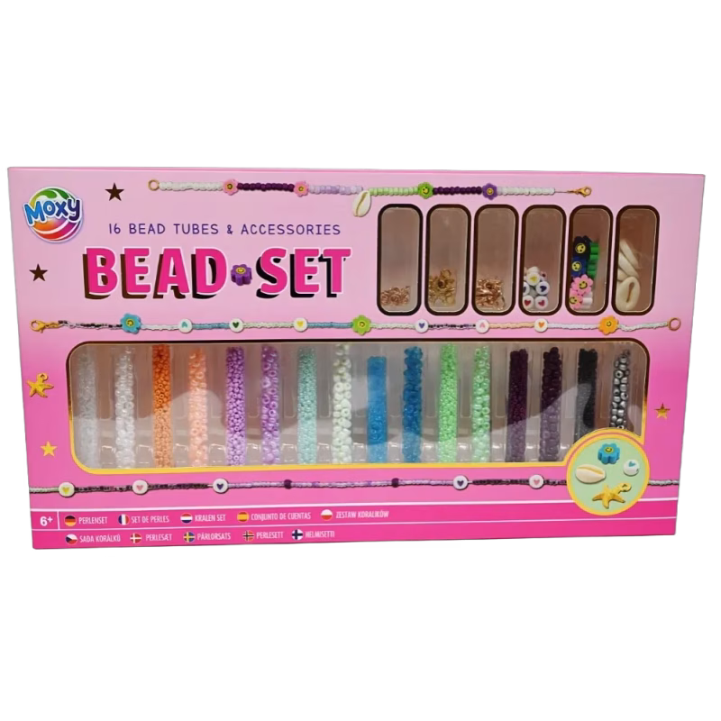 Grafix Pärlset med 16 st pärlrör