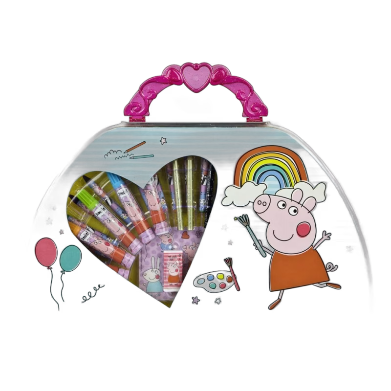 Greta Gris Målarväska 51-delar