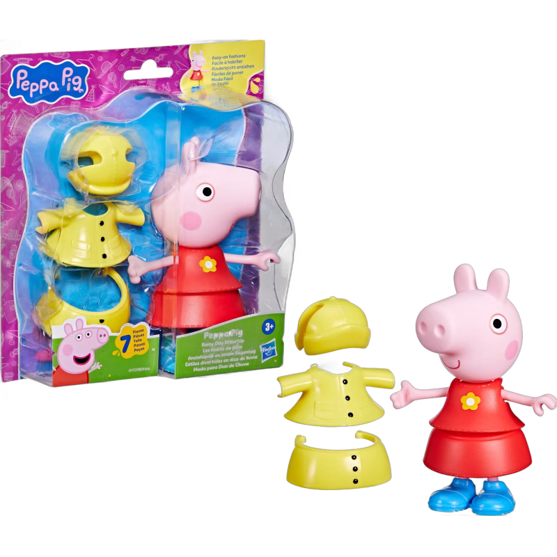 Greta Gris Rainy Day Dress Up Figur