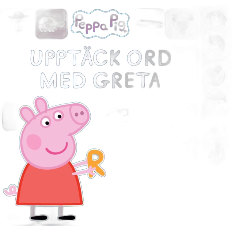 Greta Gris Upptäck ord med Greta