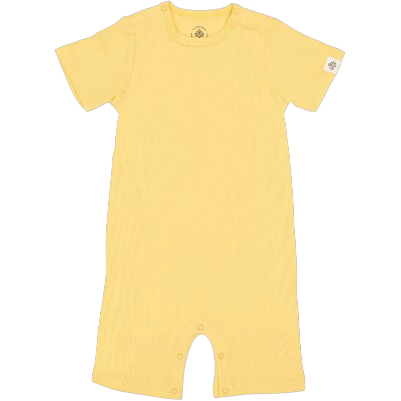 Gullkorn Design Spurven Body, Banana, Stl 74, Bebiskläder