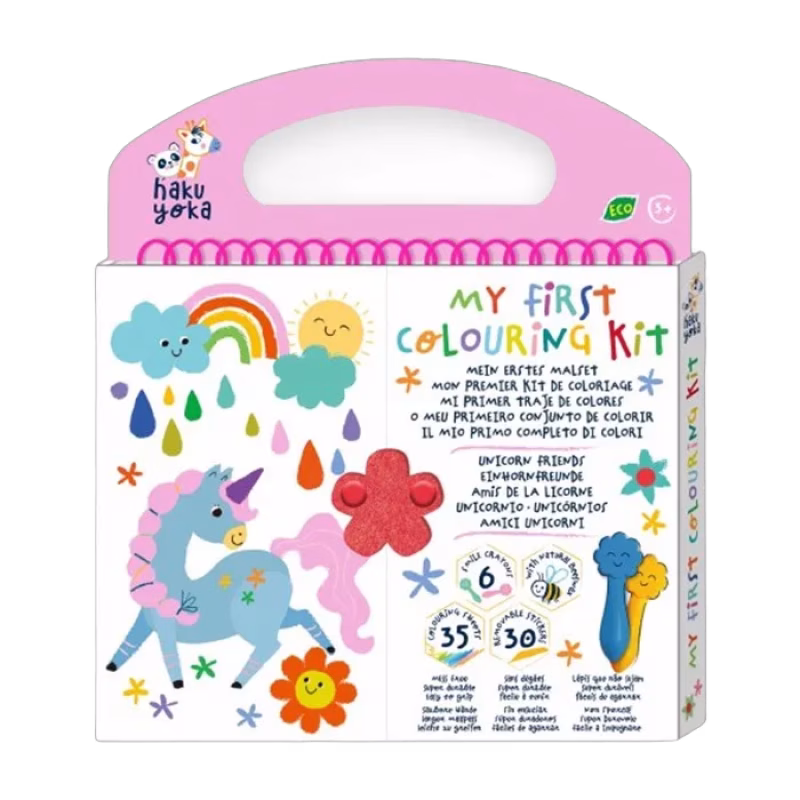 Haku Yoka Min första målaruppsättning (Enhhörning)