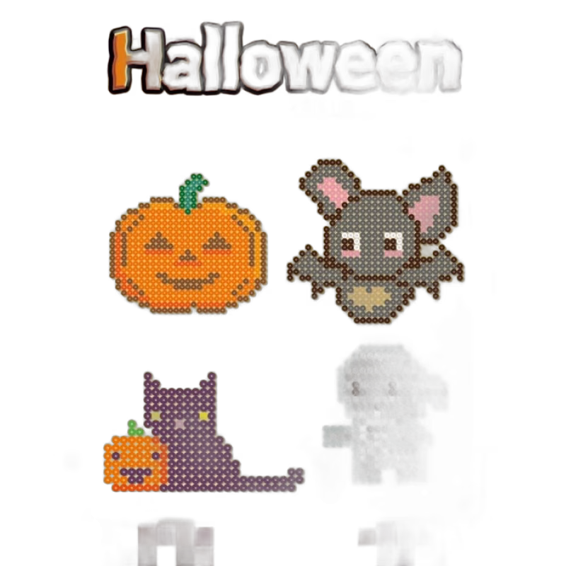 Halloween Mönster för pärlplattor