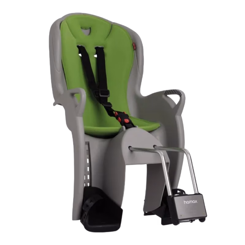 Hamax Kiss Cykelsits (Medium Grey/Green)