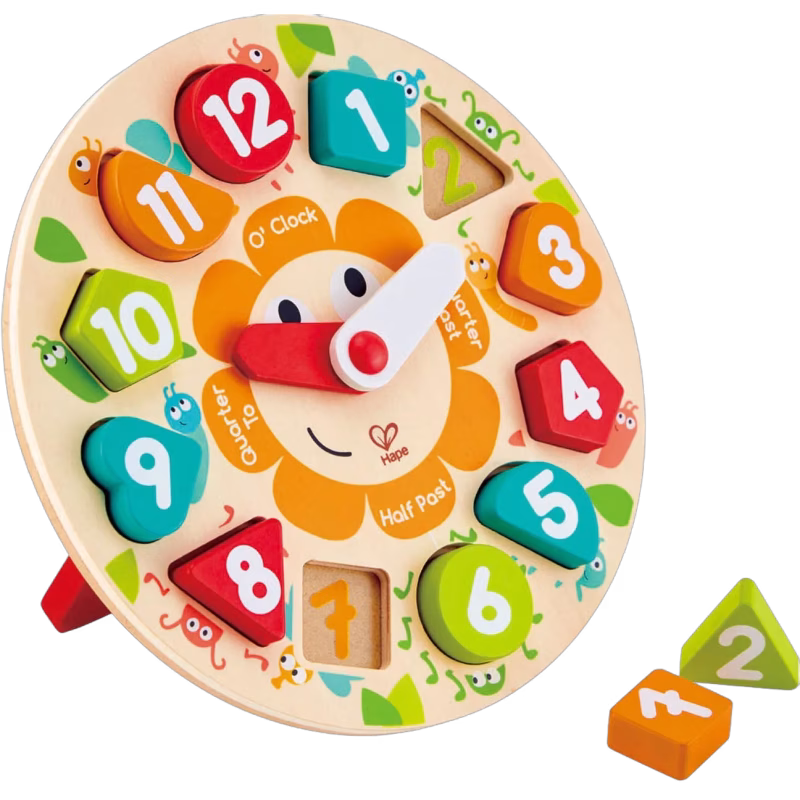 Hape Pusselklocka 12 Bitar