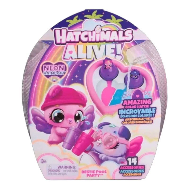 Hatchimals Alive Bästisarnas poolparty