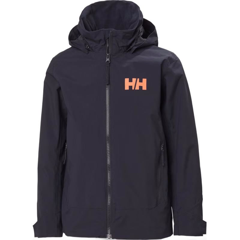 Helly Hansen Jr Border Jacka, Navy, 128