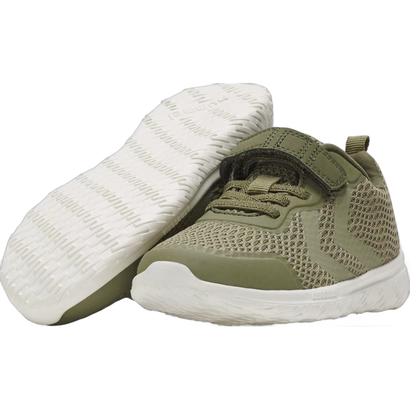 Hummel Actus Recycled Jr Sneaker, Deep Lichen Green, 31