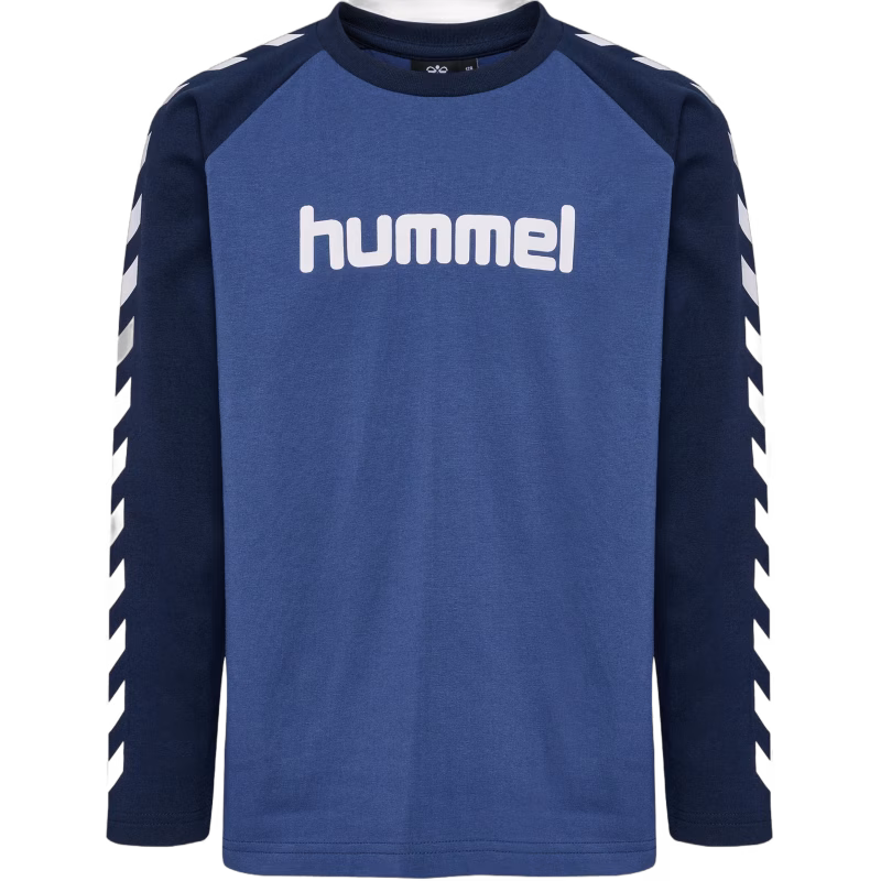 Hummel Boys  Långärmad T-shirt, True Navy, 116