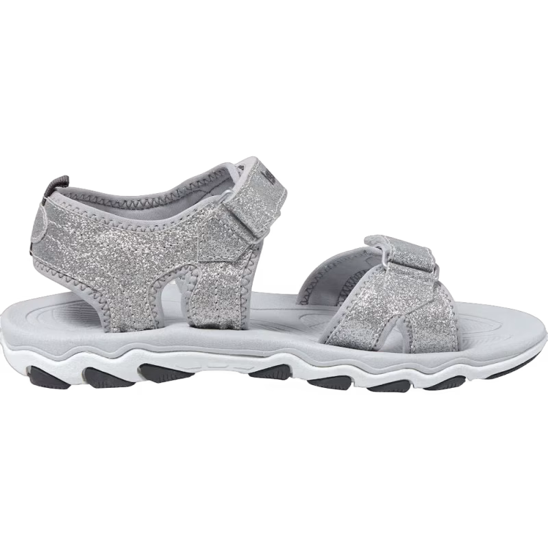 Hummel Glitter Jr Sandaler, Silver, 35