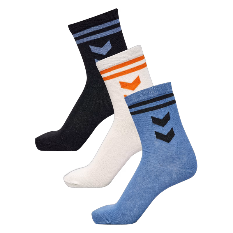 Hummel Hmlalfie Strumpor 3-pack, Coronet Blue, 28-31