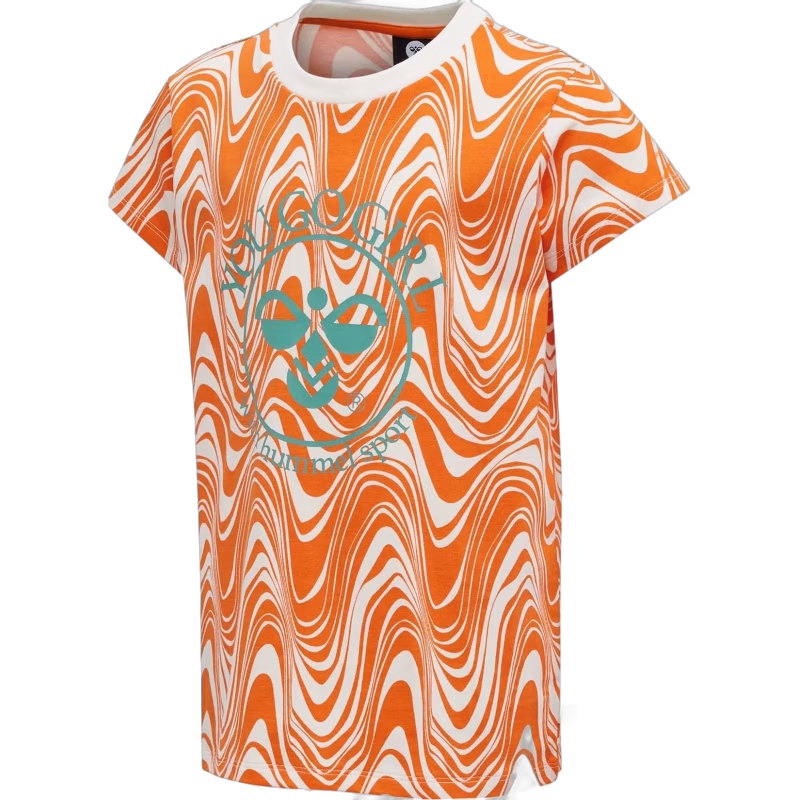 Hummel Olivia T-shirt, Carrot, 104