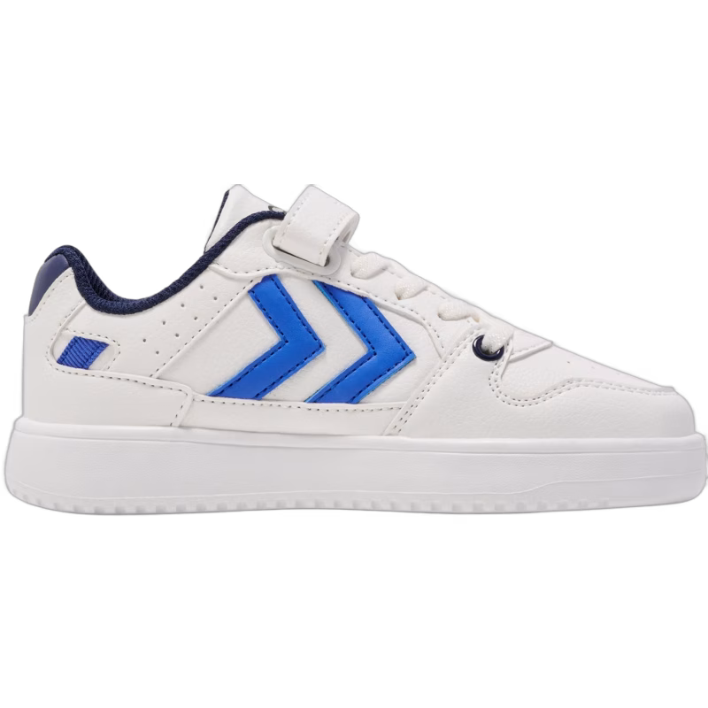 Hummel ST. Power Play Jr Sneakers, Bright White/Black Iris, 36