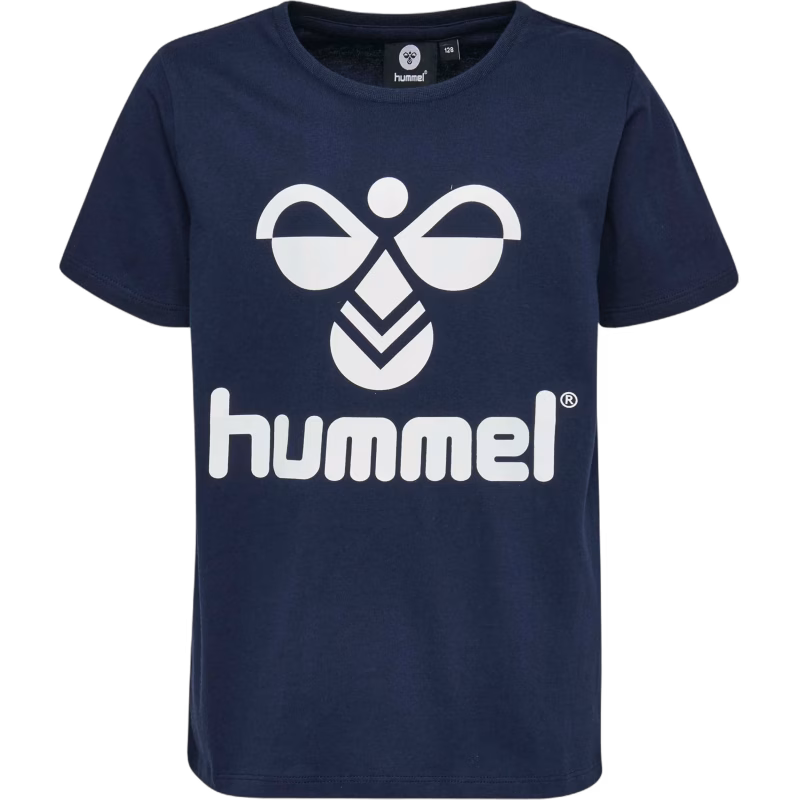 Hummel Tres T-shirt, Black Iris, 128