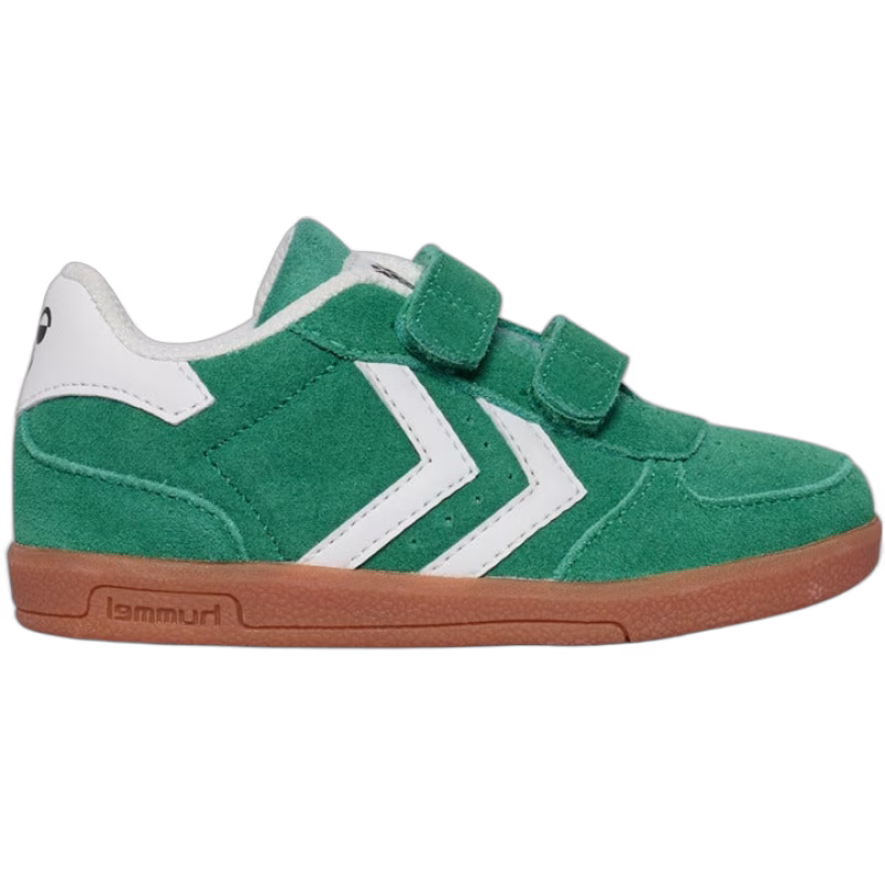 Hummel Victory Suede II Infant Sneakers, Pepper Green, 20
