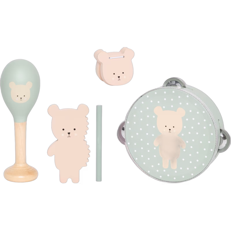 Jabadabado musikset, teddy grön