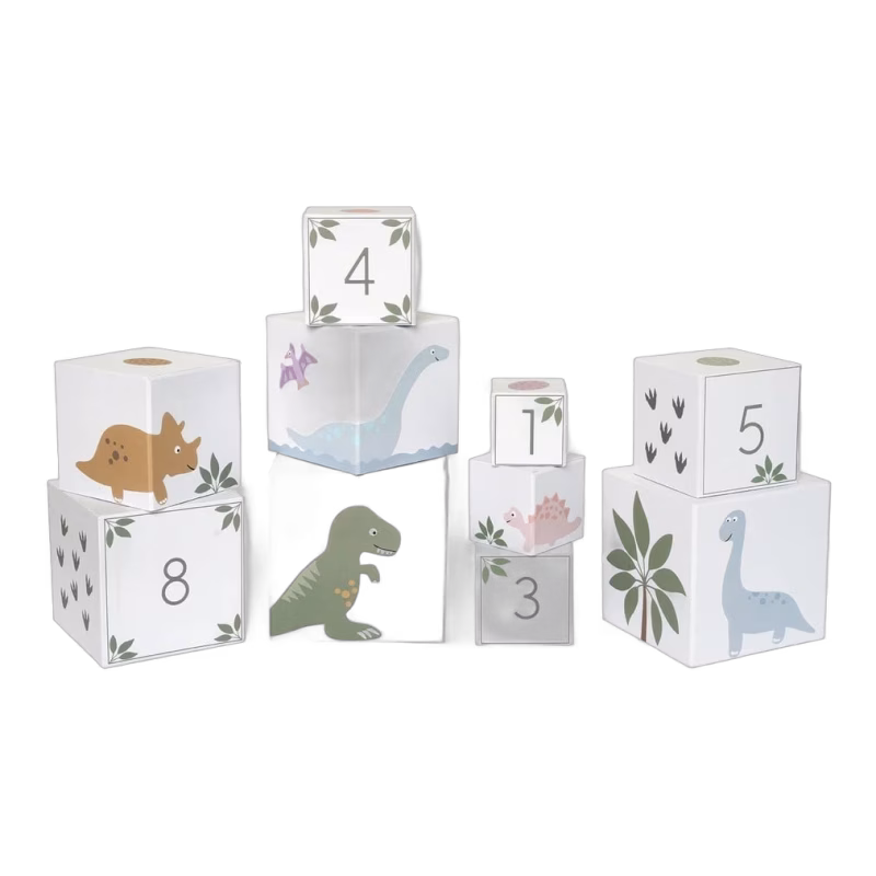 Jabadabado Stapelkuber Dino 1-10