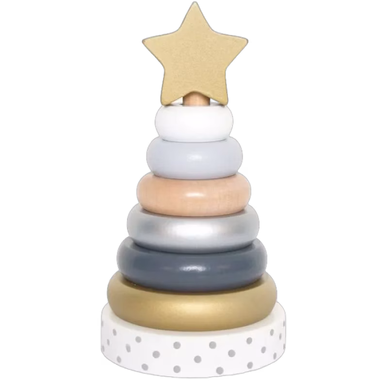 Jabadabado stapelleksak silver